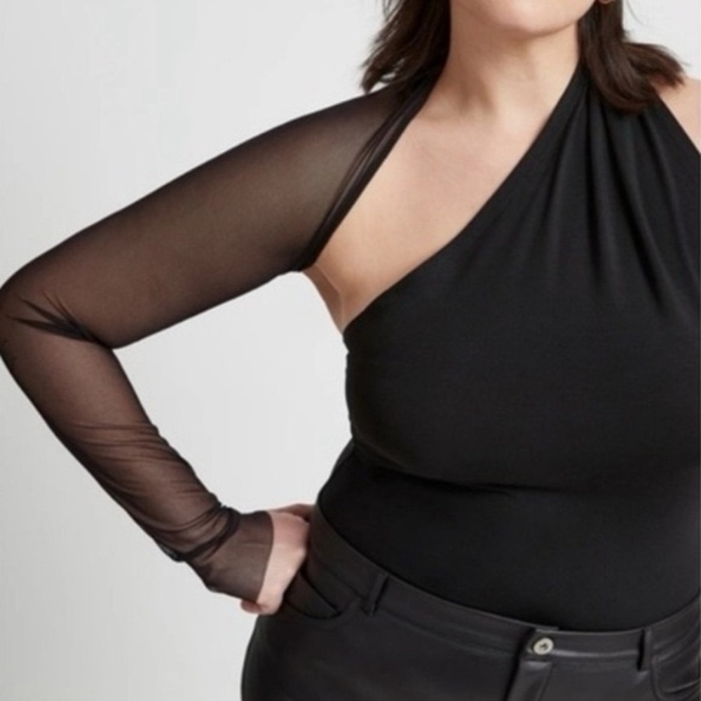 MARCELLA NYC One Shoulder Wrap Top